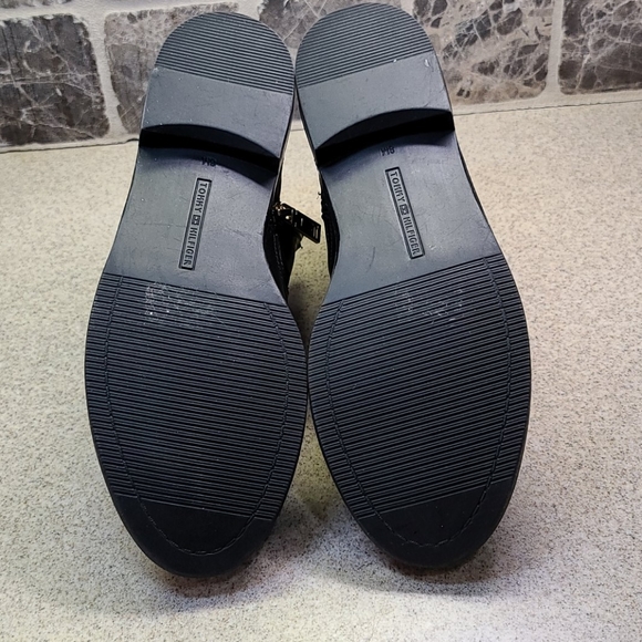 TOMMY HILFIGER 8 M Ankle Boots 👢  Black - Picture 9 of 12